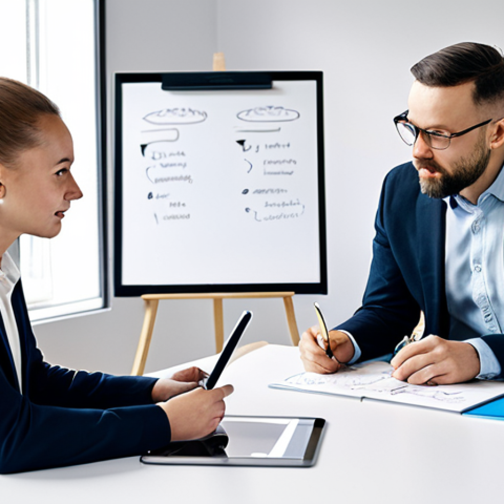 A diverse group of three Polish business professionals, fully clothed in modest, professional business attire, actively collaborating around a minimalist white table in a bright, modern co-working space. They are intensely focused, brainstorming ideas, with a digital tablet and a few simple sketches on a whiteboard behind them. The scene captures the energy of a startup team creatively problem-solving under pressure. Perfect anatomy, correct proportions, natural pose, well-formed hands, proper finger count, natural body proportions, safe for work, appropriate content, fully clothed, family-friendly.